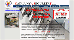 Desktop Screenshot of catalunyaseguretat.com